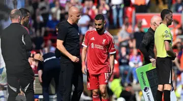 «موسمه قد ينتهي».. الفحص الأولي لإصابة محمد صلاح أمام كريستال بالاس